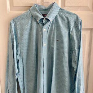 VINEYARD VINE LONG SLEEVE BUTTON UP SIZE LARGE